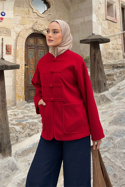 Berta Ceket - Kırmızı