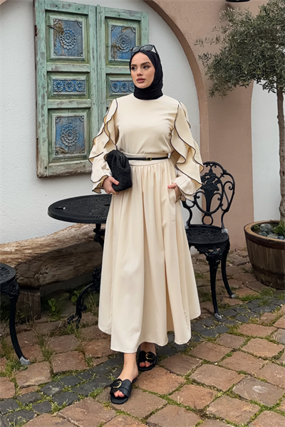 Clara Takım - Bej