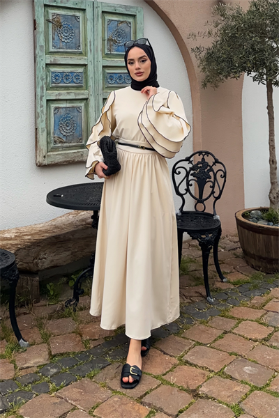 Clara Takım - Bej