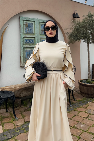 Clara Takım - Bej