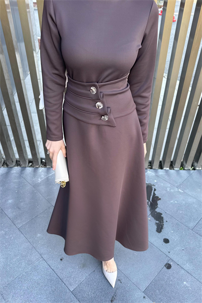 Dora Elbise - Kahverengi