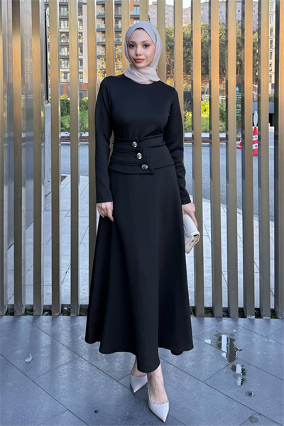 Dora Elbise - Siyah