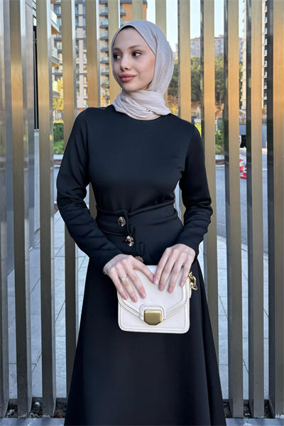 Dora Elbise - Siyah