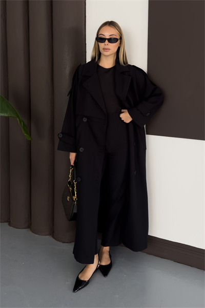Enera Trench - Siyah