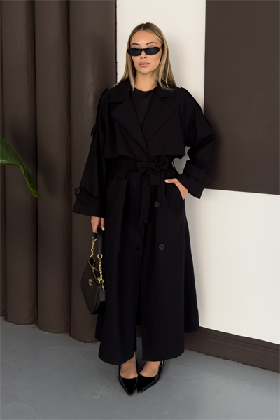 Enera Trench - Siyah