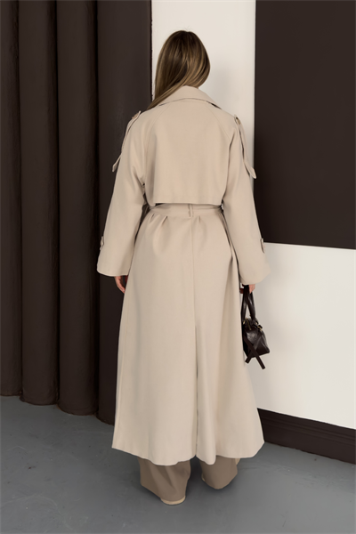Enera Trench - Taş Rengi