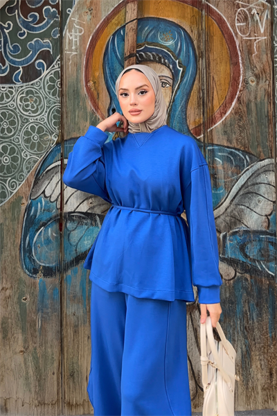 Estel Takım - Saks Mavisi