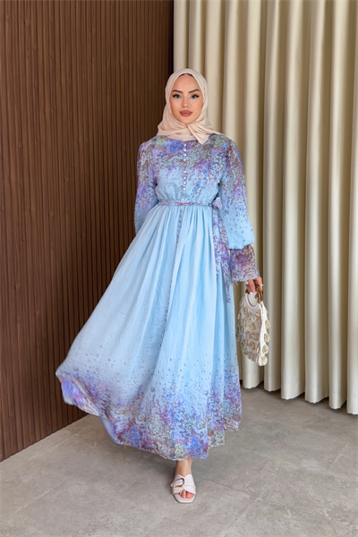Henna Elbise - Mavi