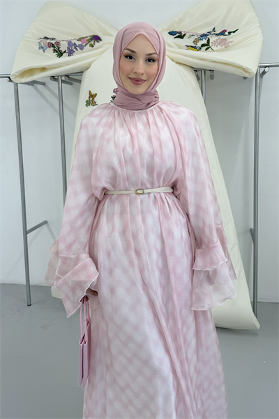 Jade Elbise - Pembe
