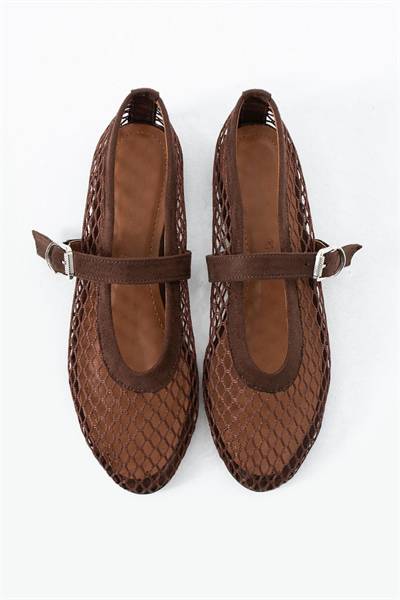 Jane Babet Ayakkabı - Kahverengi