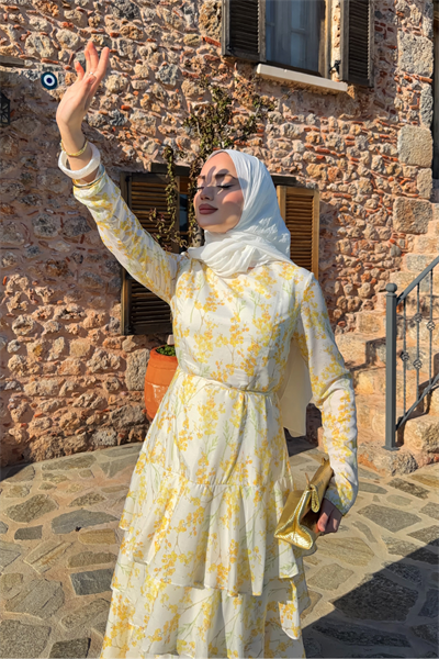 Jasmin Elbise - Sarı