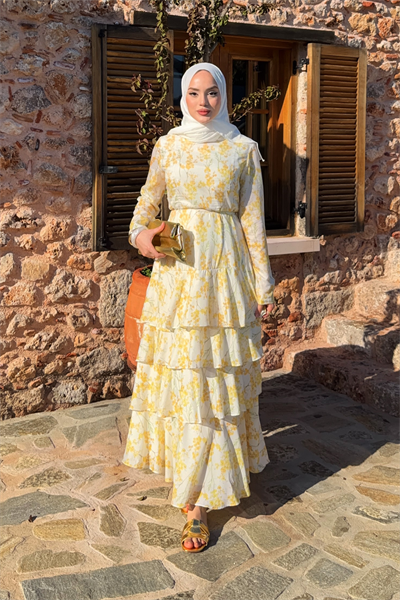 Jasmin Elbise - Sarı