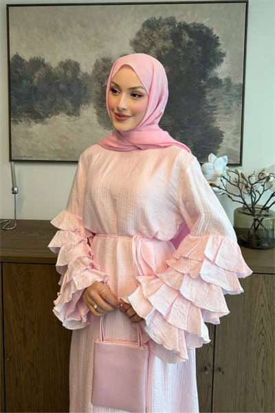 Jouve Elbise - Pembe