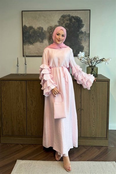 Jouve Elbise - Pembe