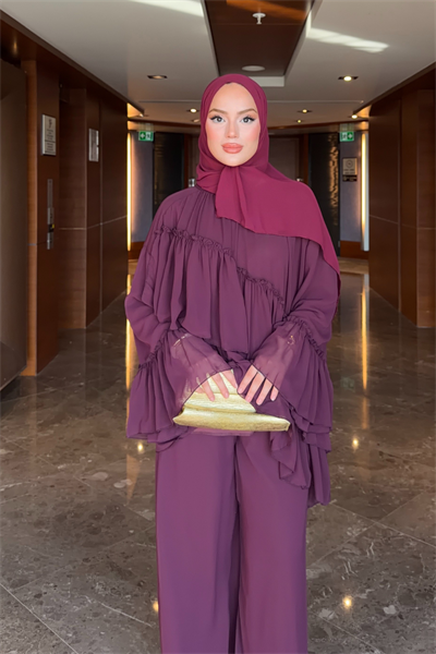 Layla Takım - Mürdüm