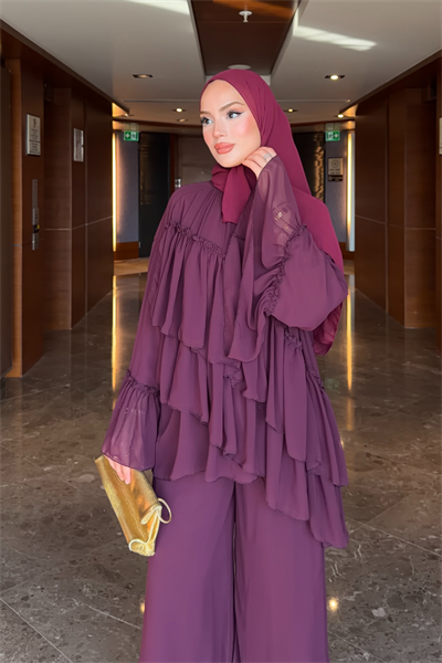 Layla Takım - Mürdüm