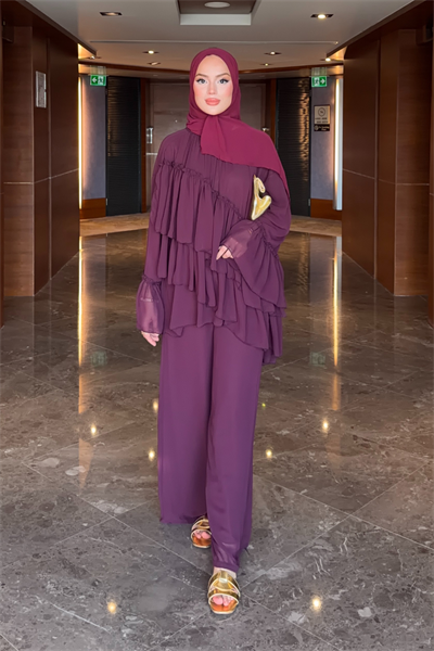 Layla Takım - Mürdüm