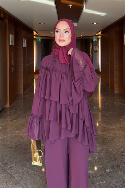Layla Takım - Mürdüm