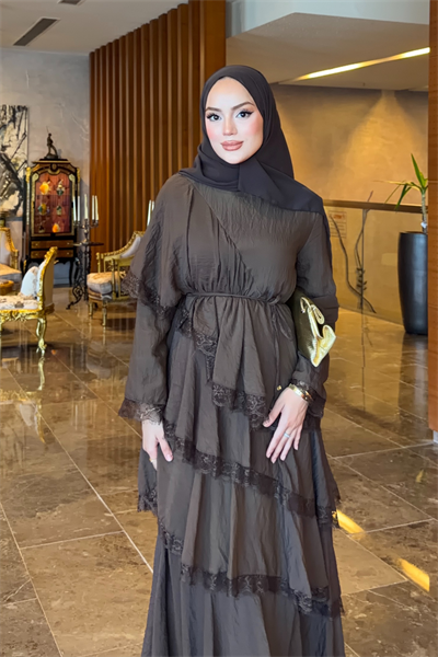 Lina Elbise - Kahverengi