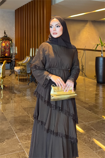 Lina Elbise - Kahverengi