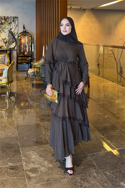 Lina Elbise - Kahverengi