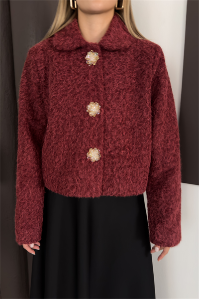 Liora Ceket - Bordo