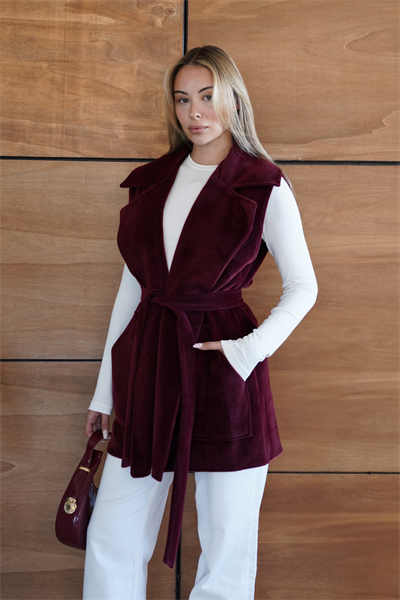Lucine Yelek - Bordo