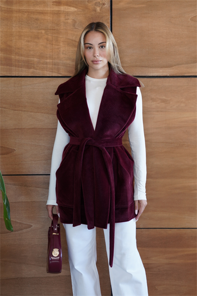 Lucine Yelek - Bordo