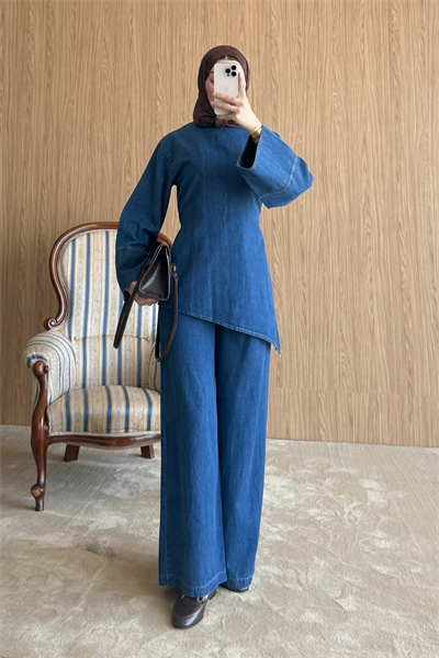 Lumi Denim Takım - Mavi
