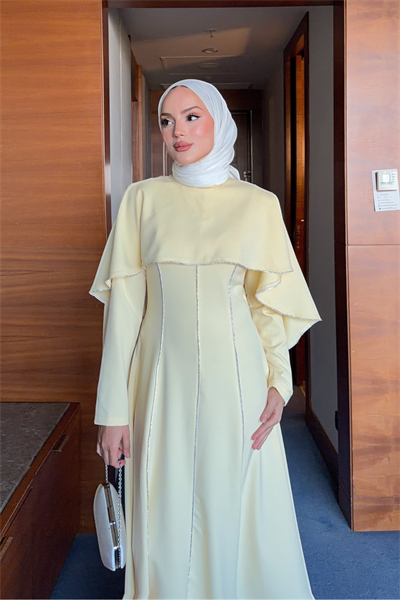 Luzia Elbise -Sarı