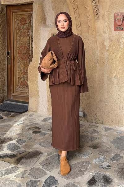 Lyra Takım - Kahverengi