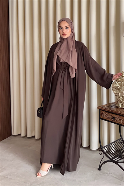 Marwa Abaya - Kahverengi