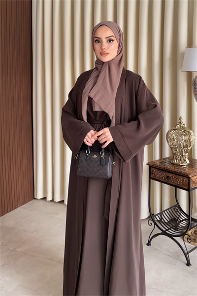 Marwa Abaya - Kahverengi