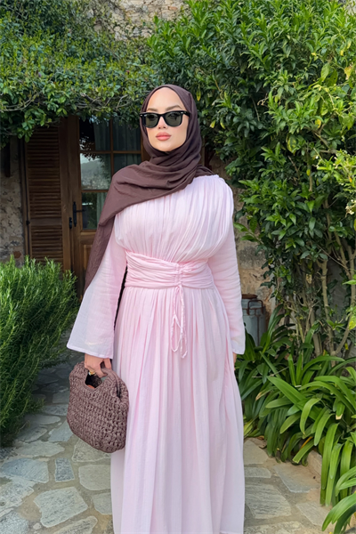 Maun Elbise - Pembe