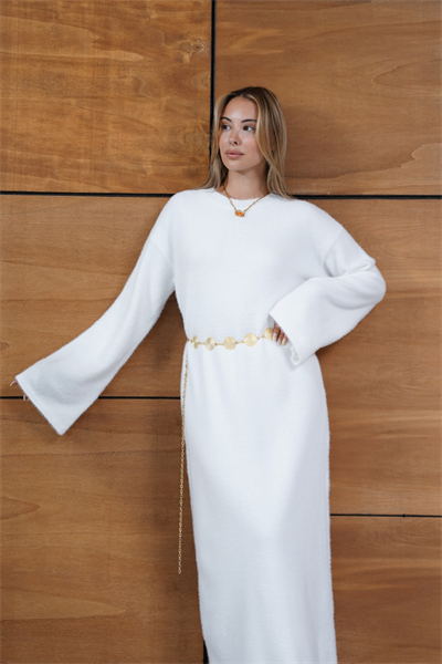 Maya Elbise - Beyaz
