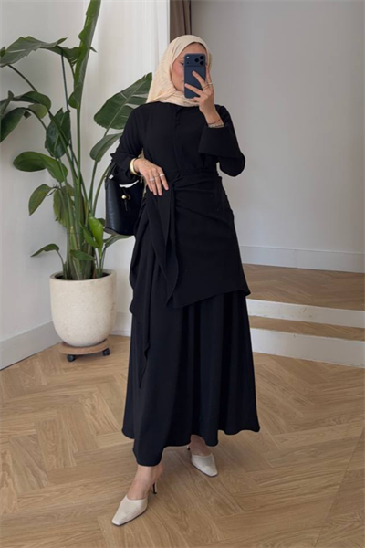Mersa Elbise - Siyah
