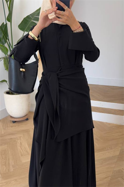 Mersa Elbise - Siyah