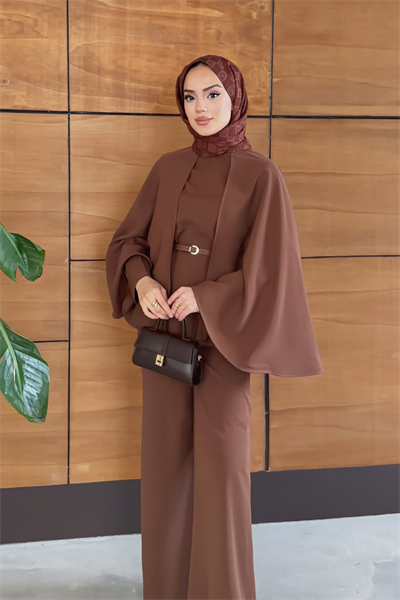 Meyra Takım - Kahverengi