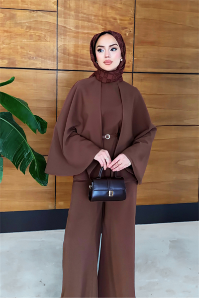 Meyra Takım - Kahverengi