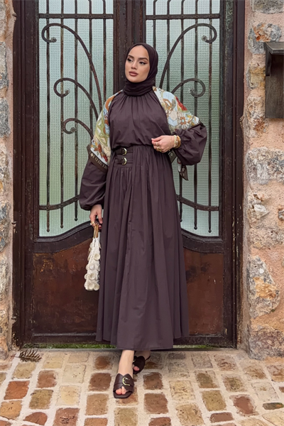 Mia Takım - Kahverengi