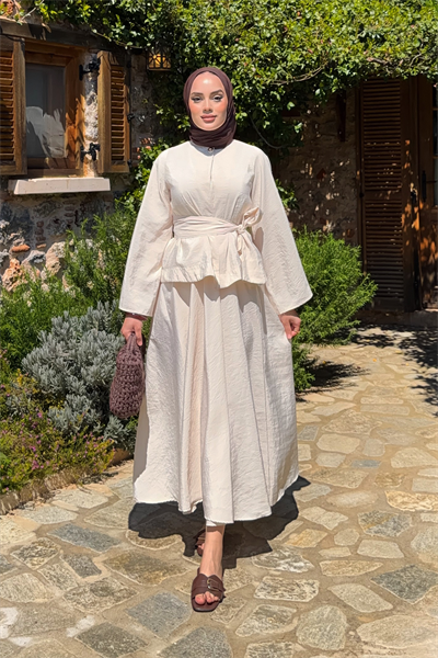 Monela Takım - Bej
