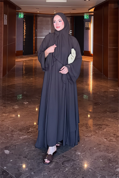 Mono Abaya - Kahverengi