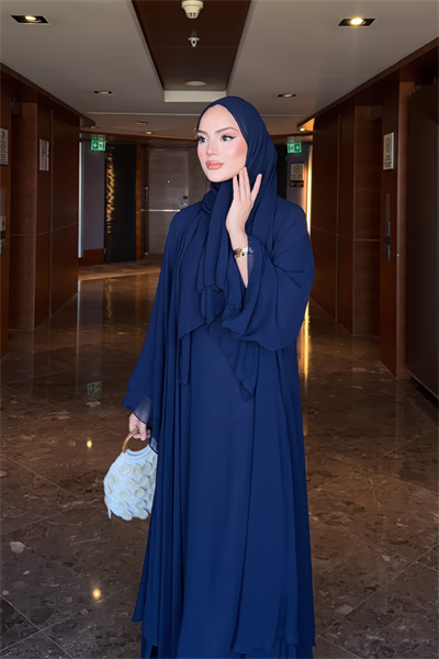 Mono Abaya - Lacivert