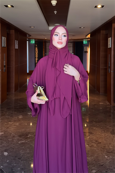 Mono Abaya - Mürdüm