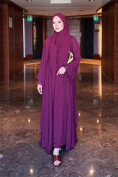Mono Abaya - Mürdüm