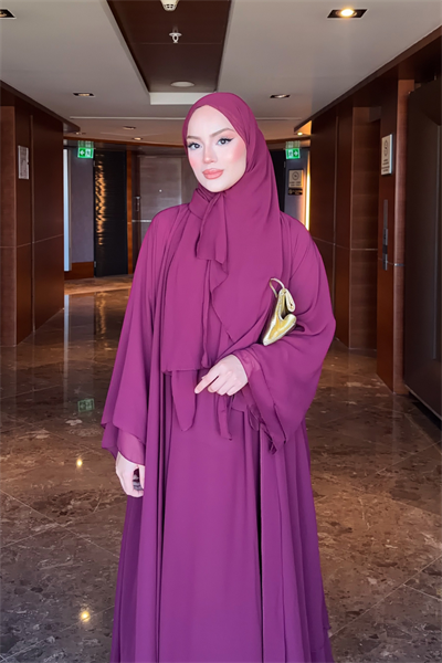 Mono Abaya - Mürdüm
