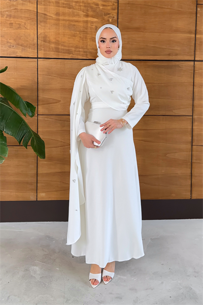 Morena Elbise - Beyaz