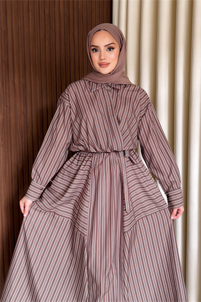 Niva Elbise - Vizon