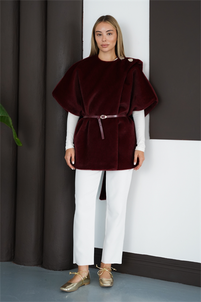 Noelle Yelek - Bordo