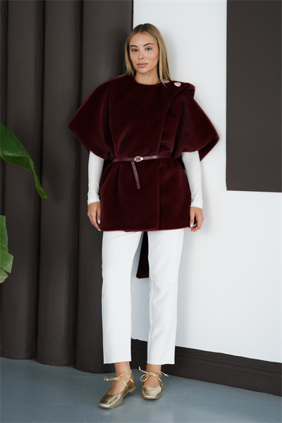 Noelle Yelek - Bordo